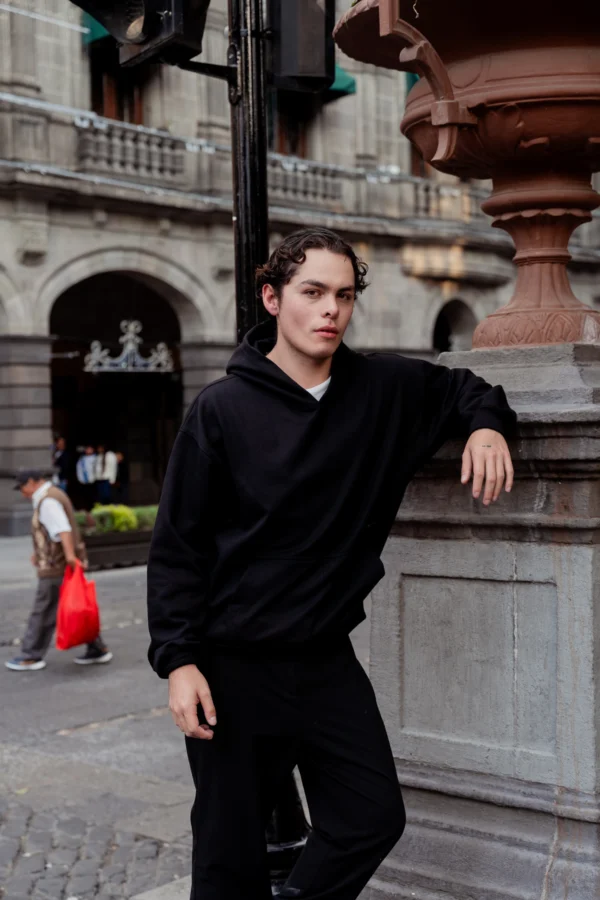 Sudadera Essential Negra