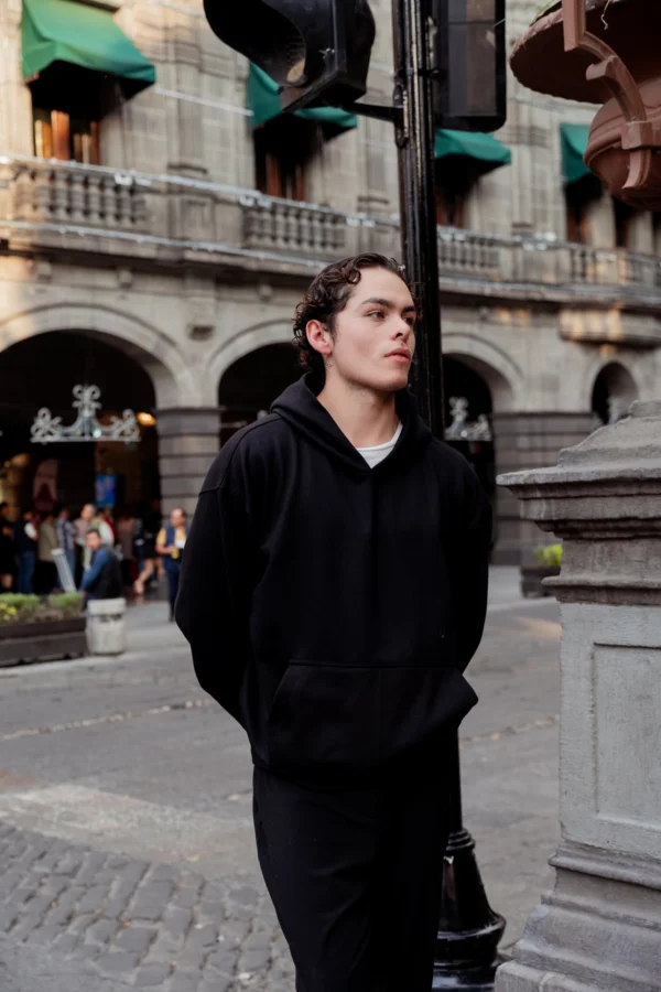 Sudadera Essential Negra