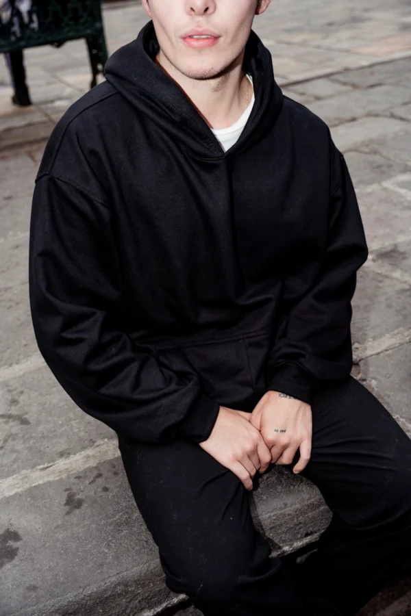 Sudadera Essential Negra