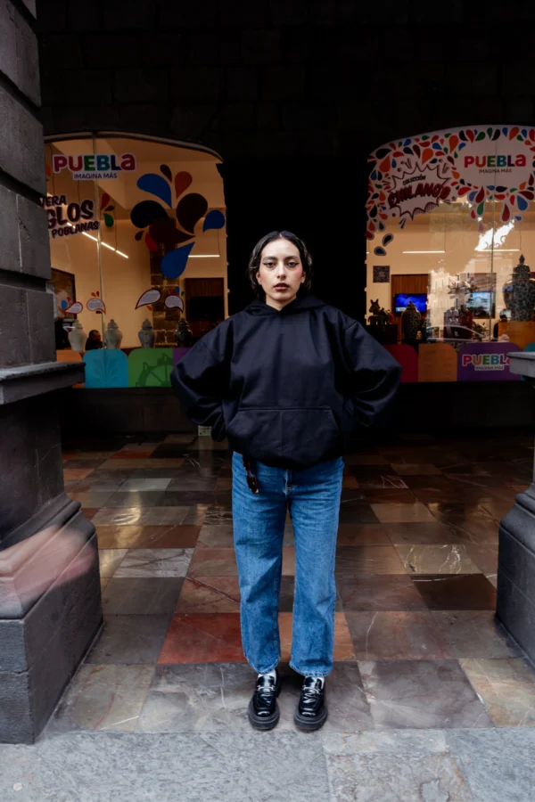 Sudadera Essential Negra