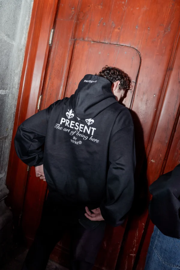 Sudadera Present Signature Negra