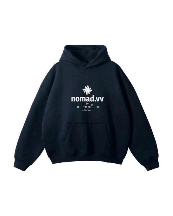 Nomad frente azulfinaljooso Sudadera Nomad Pace