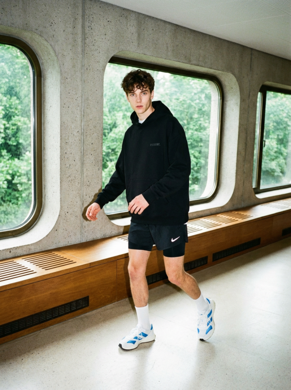 fashion-shooting-1775103674165 Sudadera Present Signature Negra